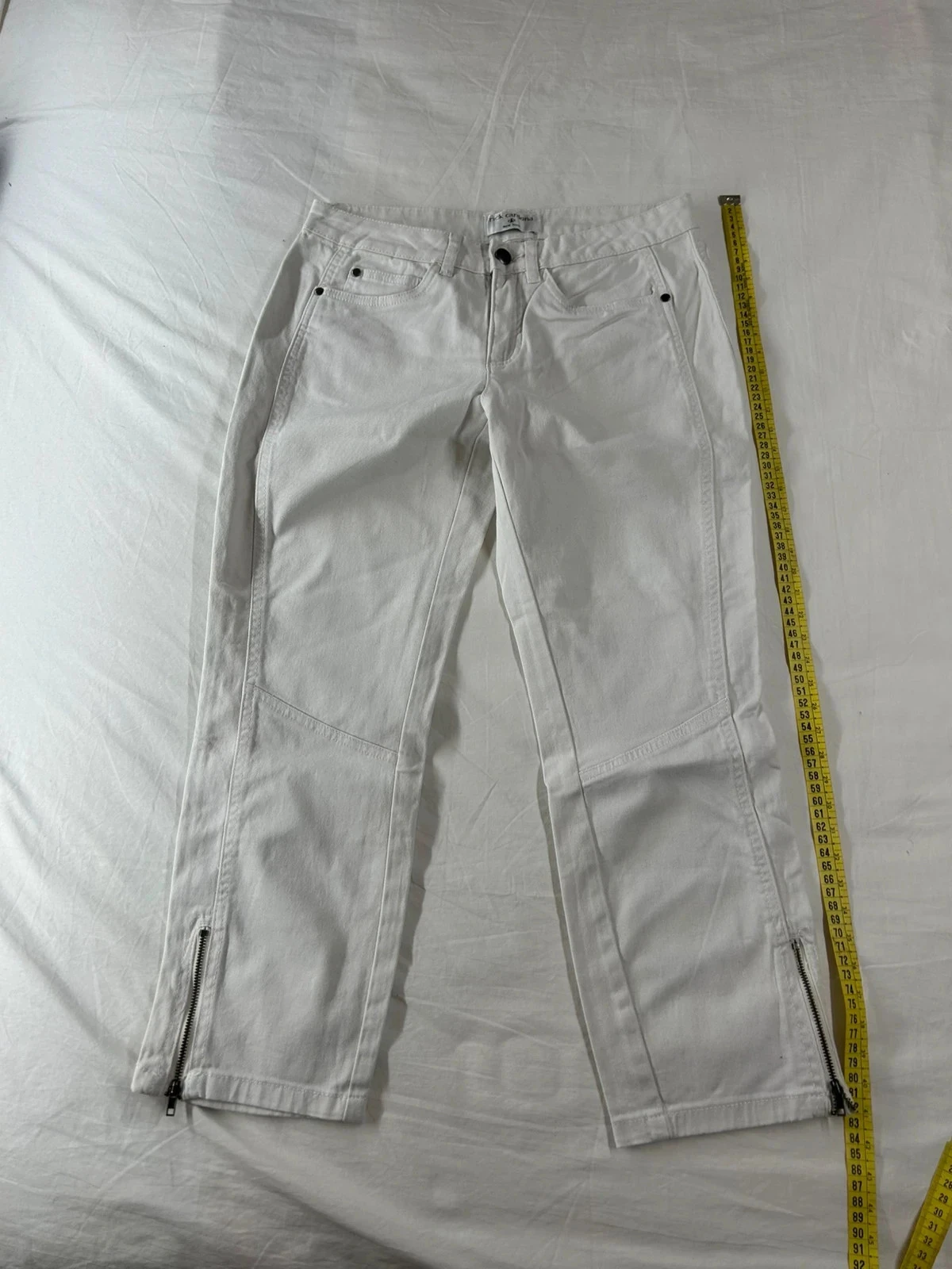 Jean blanc slim Rick cardona